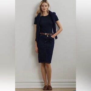 ralph lauren Denim Skirt Size 6